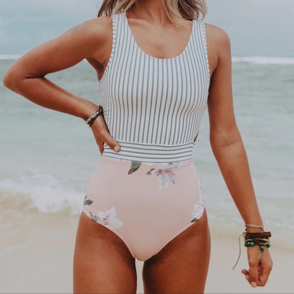 Albion Fit Island Fever One Piece Swimsuit Bin D